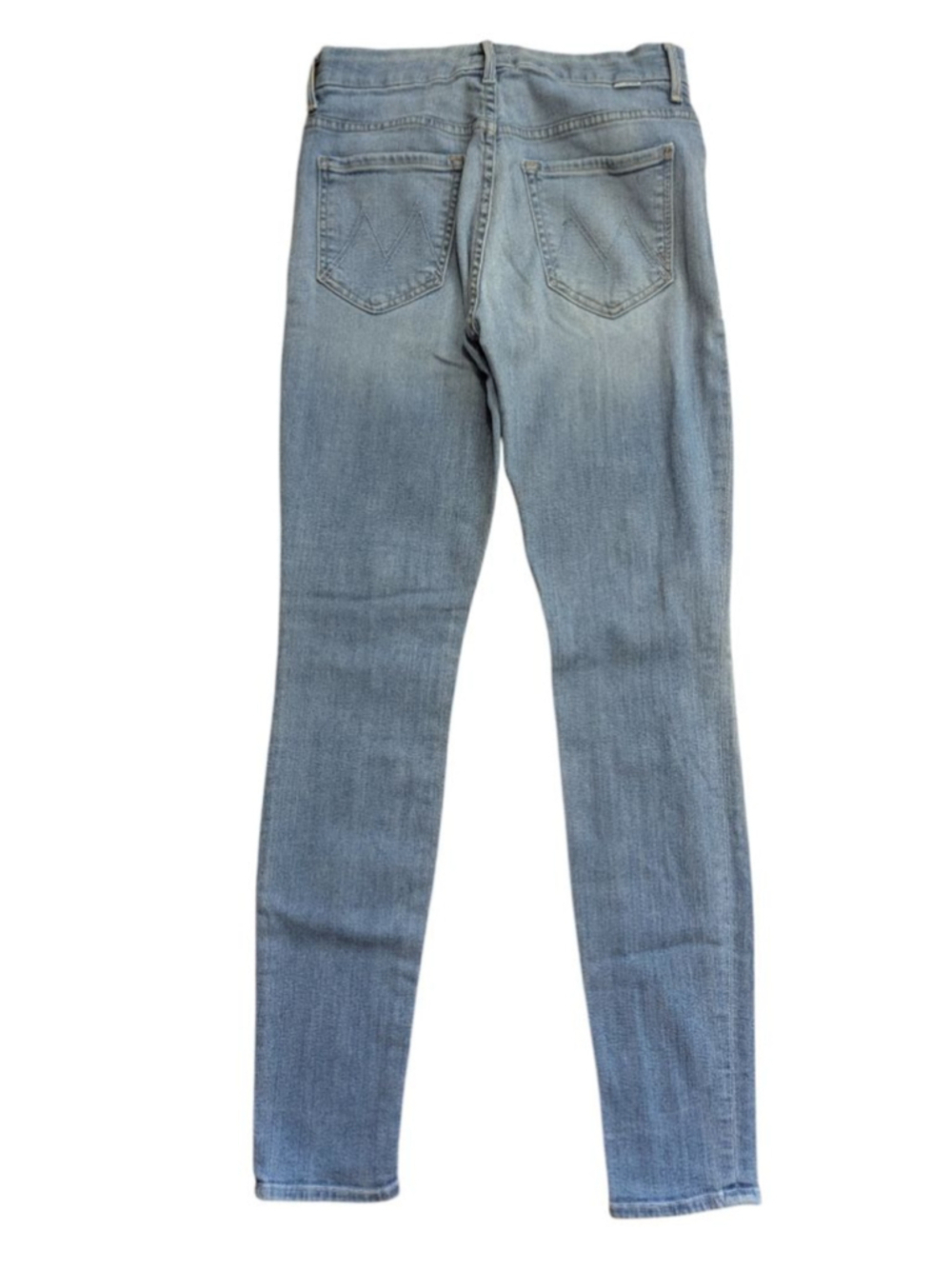 MOTHER Looker Skinny Jeans Light Kitty Blue Size 27 - Picture 2 of 14